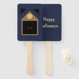 An Unkindness of Ravens Halloween Custom Hand Fan