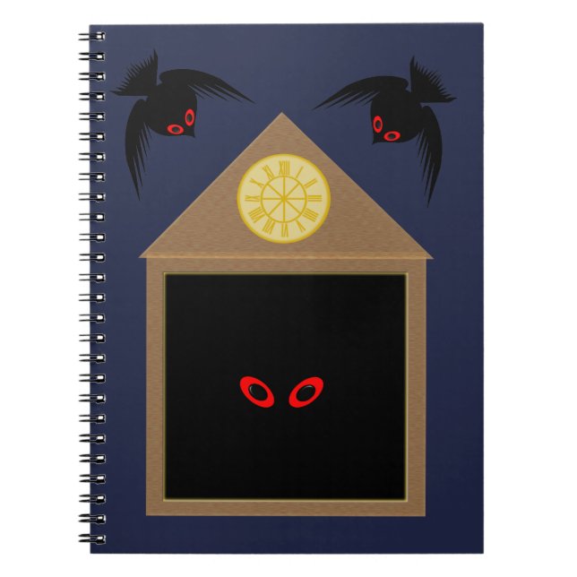 An Unkindness of Ravens Halloween Notebook (Front)