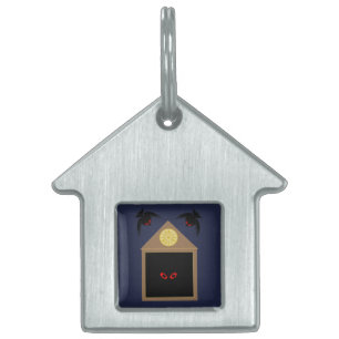 An Unkindness of Ravens Halloween Pet ID Tag