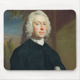 An Unknown Man in Black, 1735 (oil on canvas) Mouse Pad
