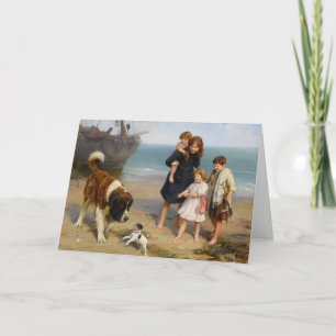 An Unlikely Pair   Arthur John Elsley Card