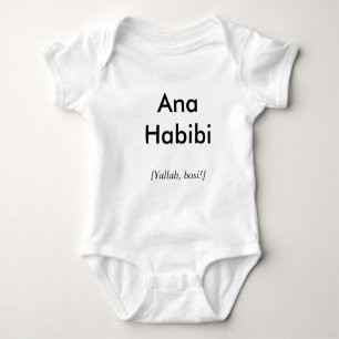 Ana Habibi, [Yallah, bosi!] Baby Bodysuit