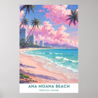 Ana Moana Beach, Beautiful Honolulu, Hwaii Beach