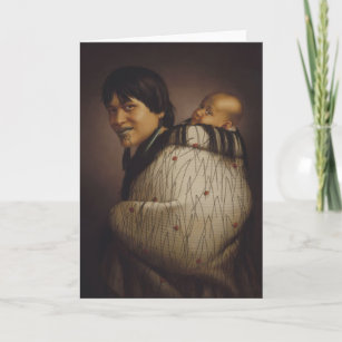 'Ana Rupene and Child' - G. Lindauer Postcard