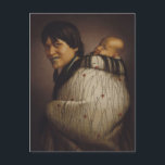 'Ana Rupene and Child' - G. Lindauer Postcard<br><div class="desc">'Ana Rupene and Child',  c. 1880 by Gottfried Lindauer (1839-1926). Lindauer was a New Zealand artist of Czech descent. He was famous for his portraits of Maori people,  and many prominent chiefs commissioned his work.</div>