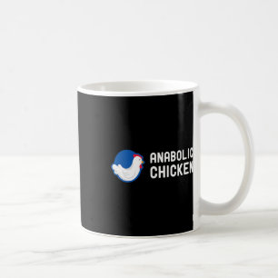 Anabolic Chicken Steroid Gym Fitness Bodybuilding Coffee Mug