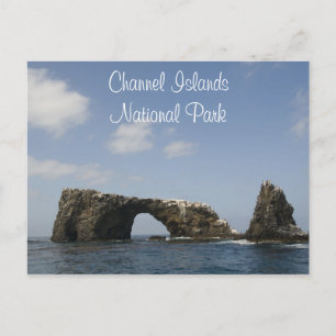 Anacapa Island Arch, Channel Islands National Park Postcard