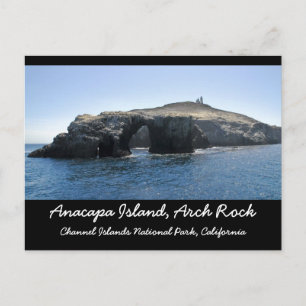 Anacapa Island Arch Rock Postcard
