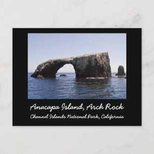 Anacapa Island Arch Rock Postcard