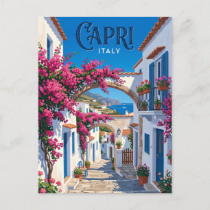 Anacapri Italy Postcard