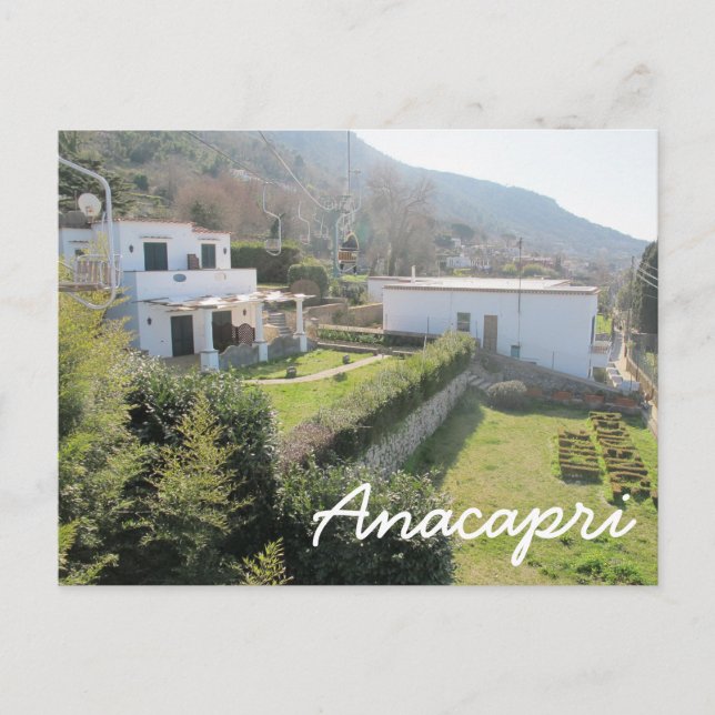 Anacapri Lift Postcard (Front)