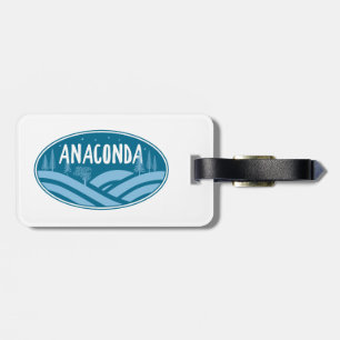 Anaconda Montana Outdoors Luggage Tag