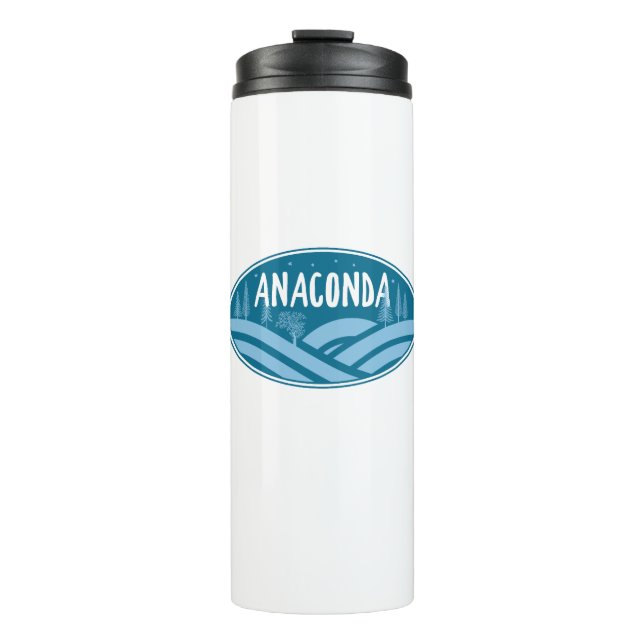 Anaconda Montana Outdoors Thermal Tumbler (Front)