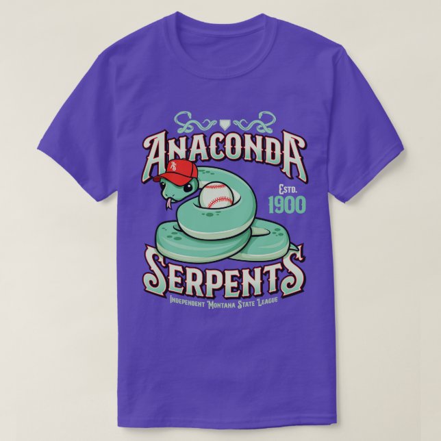 Anaconda Serpents T-Shirt (Design Front)