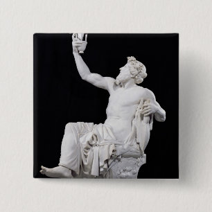 Anacreon, 1851 15 cm square badge