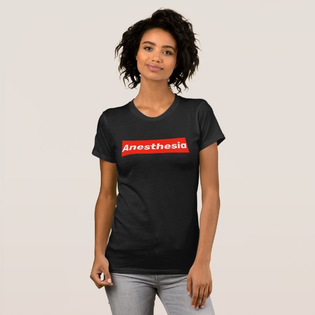 Anaesthesia CRNA Gift T-Shirt (Front Full)