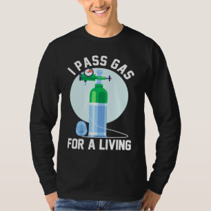 Anaesthesia Doctor Anaesthesiologist I Pass Gas Fo T-Shirt