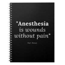 anaesthesia is wounds without pain