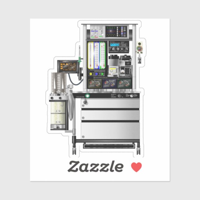 Anaesthesia Machine Vinyl (Sheet)