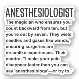Anaesthesiologist