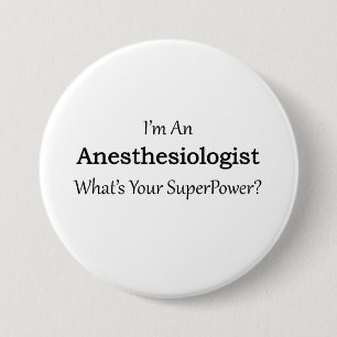Anaesthesiologist 7.5 Cm Round Badge