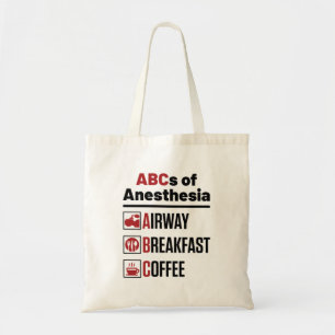 Anaesthesiologist Anaesthesiology Doctor Nurse Fun Tote Bag