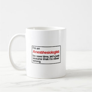 Anaesthesiologist Coffee Mug