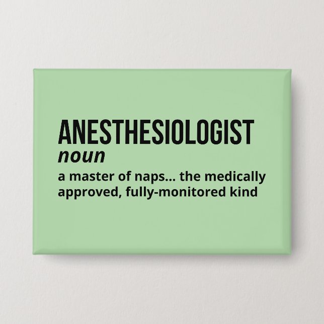 Anaesthesiologist Definition – Funny Doctor Gift (Front)