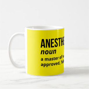 Anaesthesiologist Definition Gift Mug