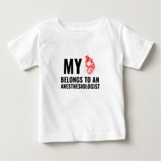 Anaesthesiologist funny heart baby T-Shirt