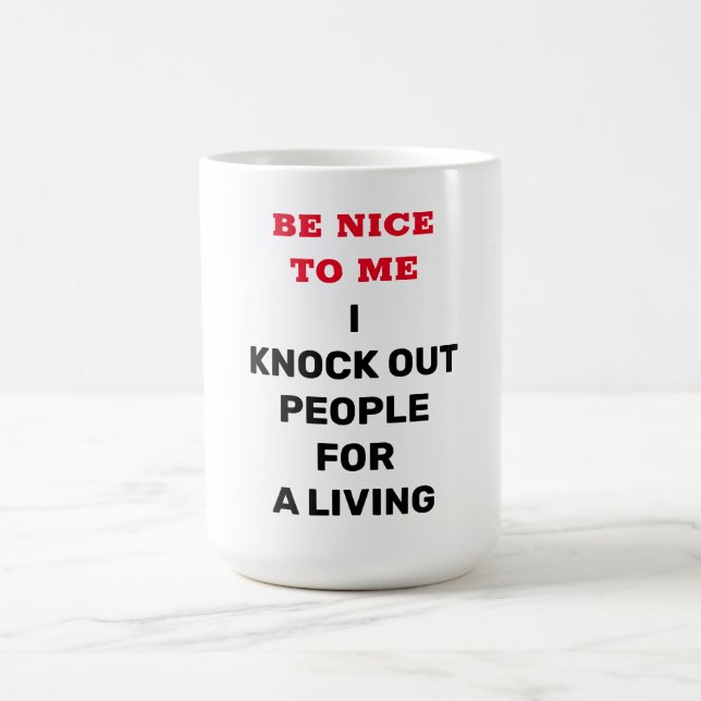 Anaesthesiologist Humour Coffee Mug (Center)