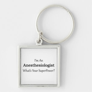 Anaesthesiologist Key Ring
