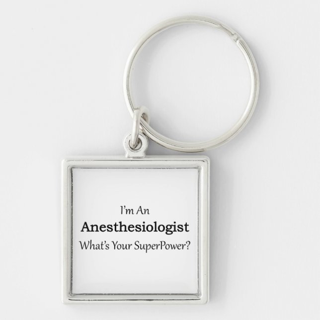 Anaesthesiologist Key Ring (Front)