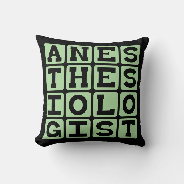 Anaesthesiologist, Surgery Prep Specialist Cushion (Front)