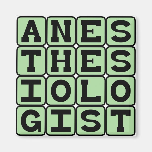 Anaesthesiologist, Surgery Prep Specialist Magnet (Front)