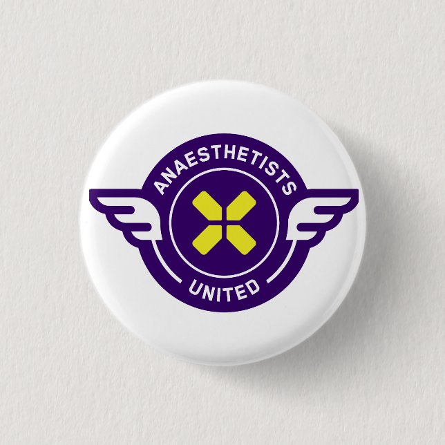 Anaesthetists Unite Badge (Front)
