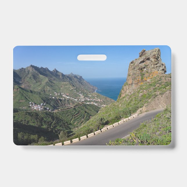 Anaga Mountains ID Badge (Front)