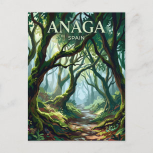Anaga Rural Park Spain Postcard