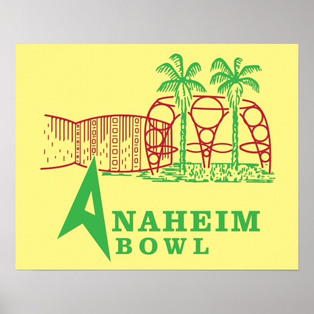 Anaheim Bowl Poster (Front)