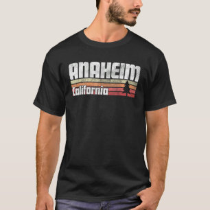 Anaheim California Retro Style Vintage 70s 80s 90s T-Shirt