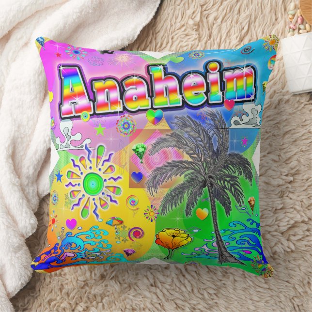 Anaheim Quadro Seasons Pillow  (Blanket)