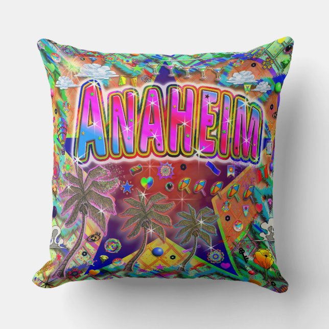 Anaheim Risk Factor Pillow (Front)