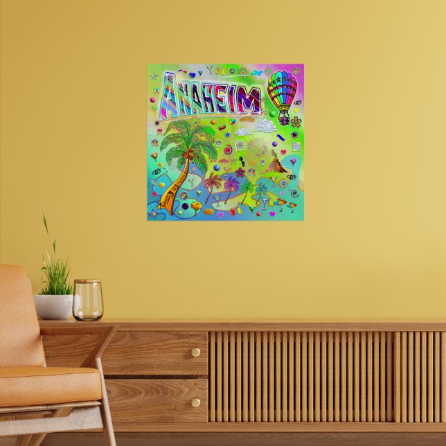 Anaheim Timeless Melody Poster (Living Room 2)