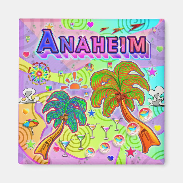 Anaheim Vacation Target Magnet (Front)