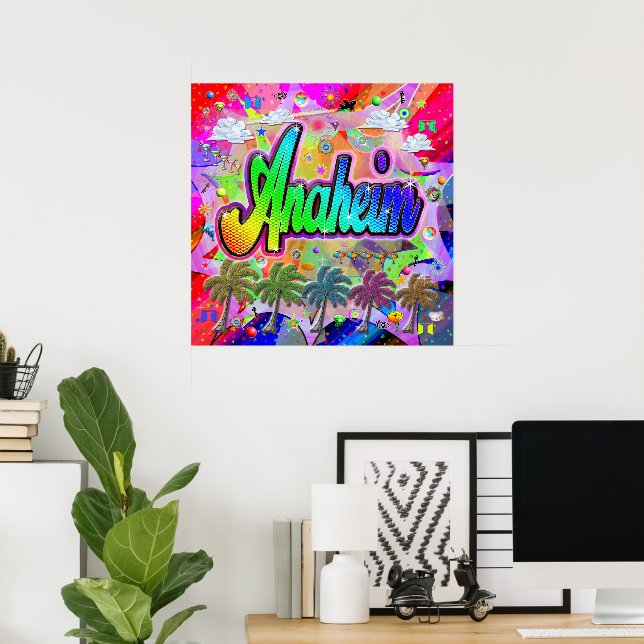 Anaheim Vista Express Poster (Home Office)