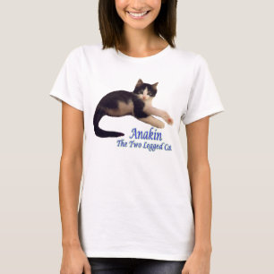 Anakin Two Legged Cat Logo, Cute Kitten Tshirt