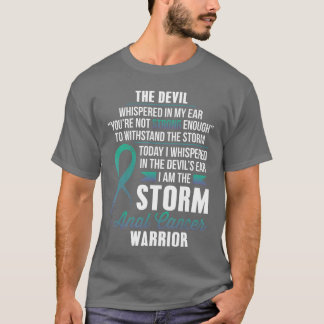 ANAL Cancer Warrior I am the Storm retro T-Shirt