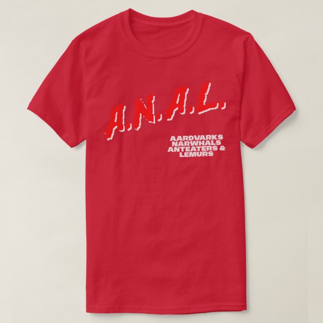 ANAL T-Shirt (Design Front)