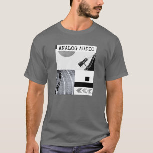 Analog Audio  Vinyl Record Player T-Shirt
