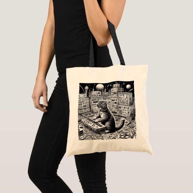 Analog Cat Symphony  Tote Bag (Front (Product))